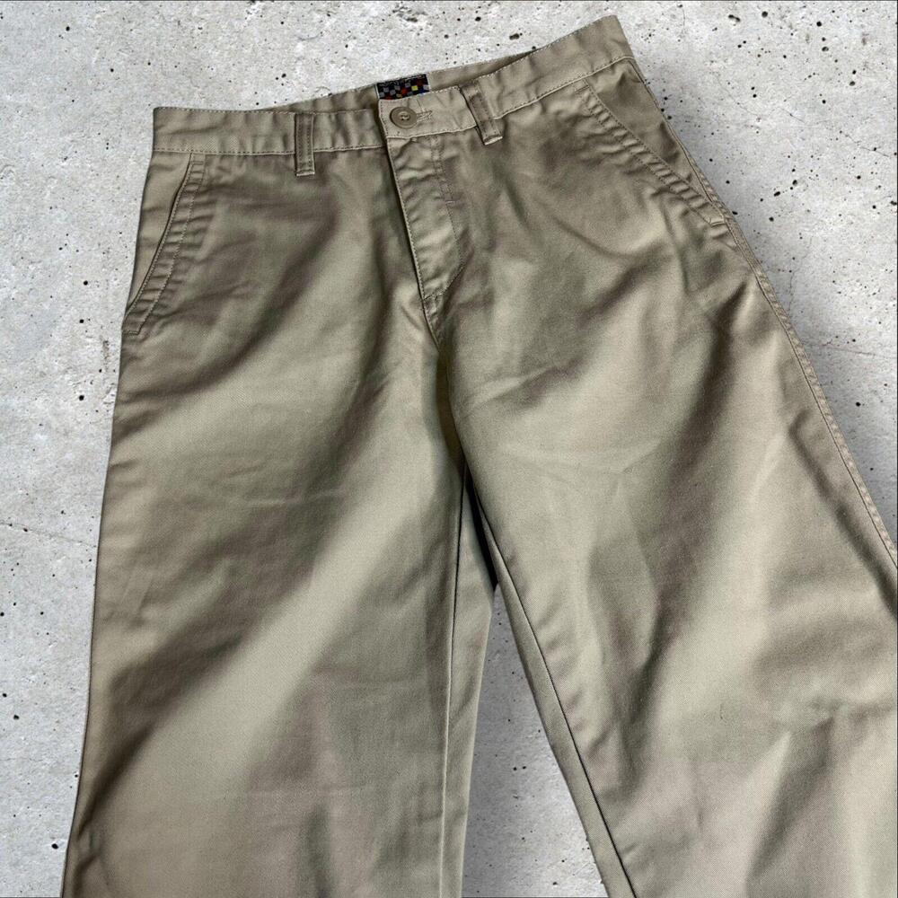 Quiksilver Pants Mens Khaki Straight Y2K Baggy‎ Size 28